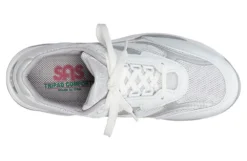 Tour Silver Mesh Lace-Up Sneaker 6 Tour Silver Mesh Lace-Up Sneaker -Fashion Shoe Store sastour12b