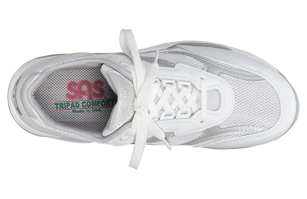 Tour Silver Mesh Lace-Up Sneaker 3 Tour Silver Mesh Lace-Up Sneaker - Image 3