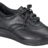 Walk Easy Black Leather Walking Shoe