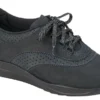 Walk Easy Nero Nubuck Leather Walking Shoe