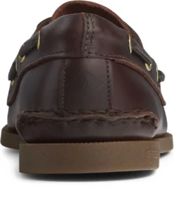 Sperry Men's Authentic Original Amaretto Brown Two-Eye Boat Shoe -Fashion Shoe Store speao2eye02c