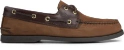 Sperry Men's Authentic Original Brown Nubuck Leather Two Eye Boat Shoe -Fashion Shoe Store speao2eye22a scaled