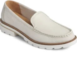 Sperry AO Lug Loafer Ivory 9 Sperry AO Lug Loafer Ivory -Fashion Shoe Store speaolugl08 1