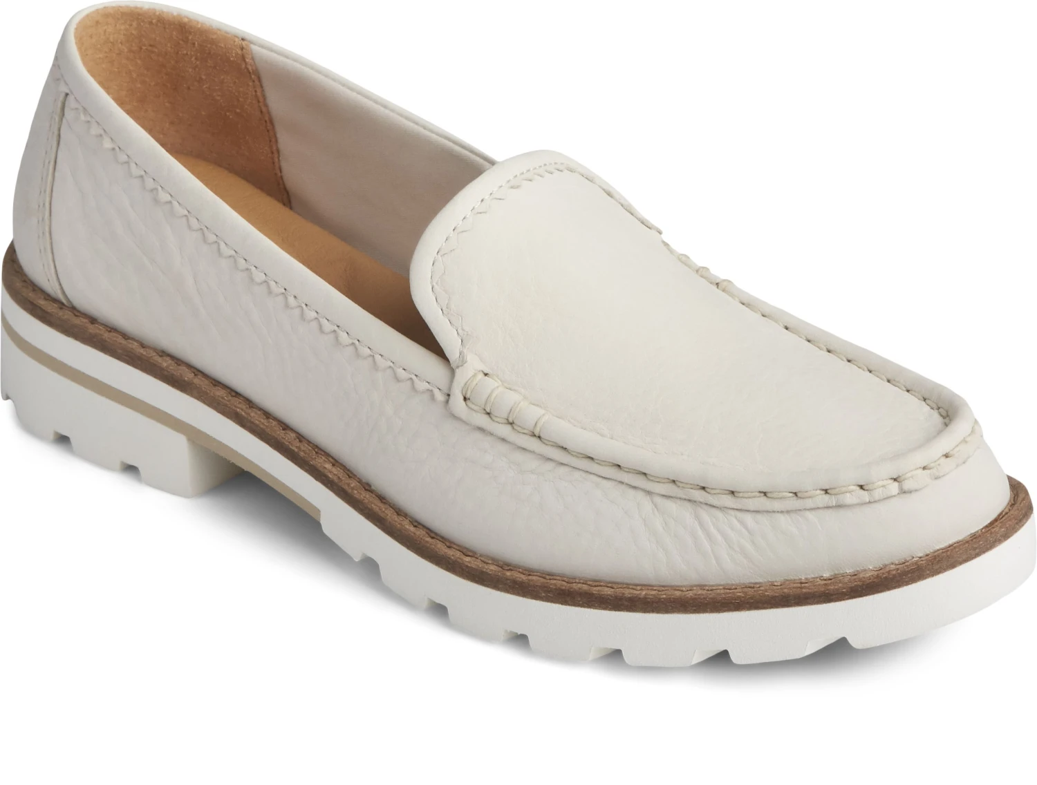Sperry AO Lug Loafer Ivory 5 Sperry AO Lug Loafer Ivory - Image 5
