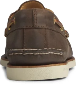 Sperry Men's Gold Cup Authentic Original Brown Leather Two Eye Boat Shoe -Fashion Shoe Store spegoldao2eye02c