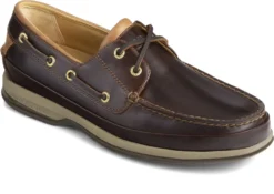 Sperry Gold Boat Amaretto -Fashion Shoe Store spegoldboat02 scaled