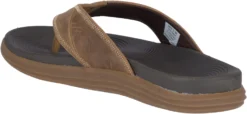 Sperry Regatta Brown Leather Water Thong Sandal -Fashion Shoe Store speregatta06c scaled