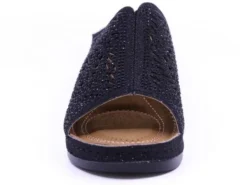 Wedge Glitter Black -Fashion Shoe Store stes503601b