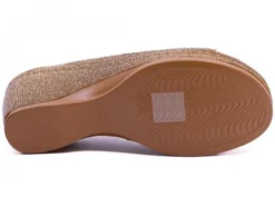 Wedge Glitter Bronze -Fashion Shoe Store stes503612e