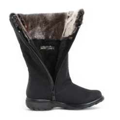 Janet Black Mid-Calf Winter Boot -Fashion Shoe Store tenjanet01e