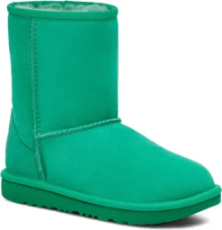 UGG Kids Classic II -Fashion Shoe Store ugg childrens kids classic 2 emerald green 1017703k edgr 90331.1658344222