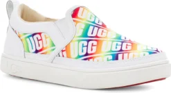 UGG Kids Caplan Slip-On UGG -Fashion Shoe Store ugg kids caplan slip on rainbow 1107976k rbw 55099.1647048167