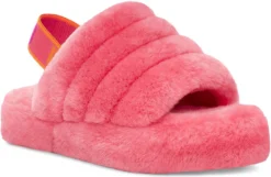 UGG Kids Fluff Yeah Slide -Fashion Shoe Store ugg kids fluff yeah slide strawberry sorbet multi 1117462T ssmlt 74535.1647038454