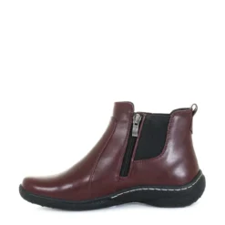 Maddi Burgundy Ankle Boot -Fashion Shoe Store wanmaddi04e